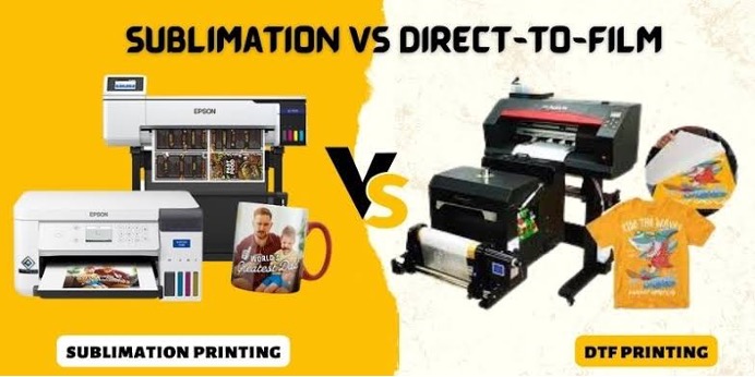 Sublimation vs Direct-to-Film printing comparison